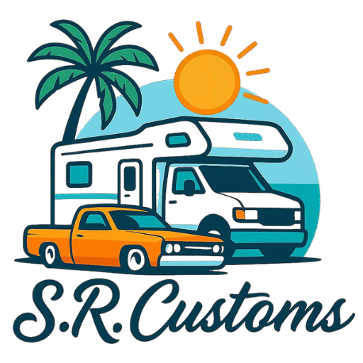 SR Customs mobile logo